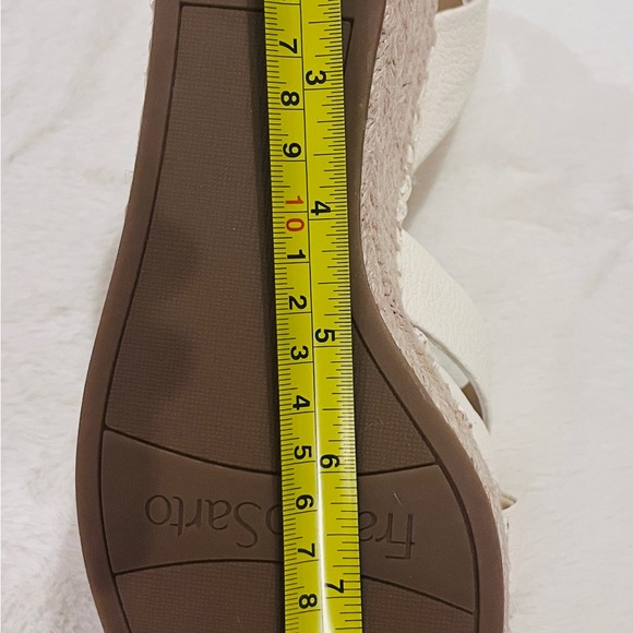 ✨👟✨ Franco Sarto Carmino Espadrille Leather Wedge Sandal ✨👟✨ - Picture 12 of 14